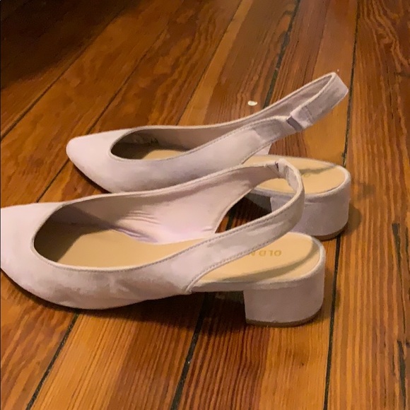 lavender short heels old navy - Picture 2 of 2
